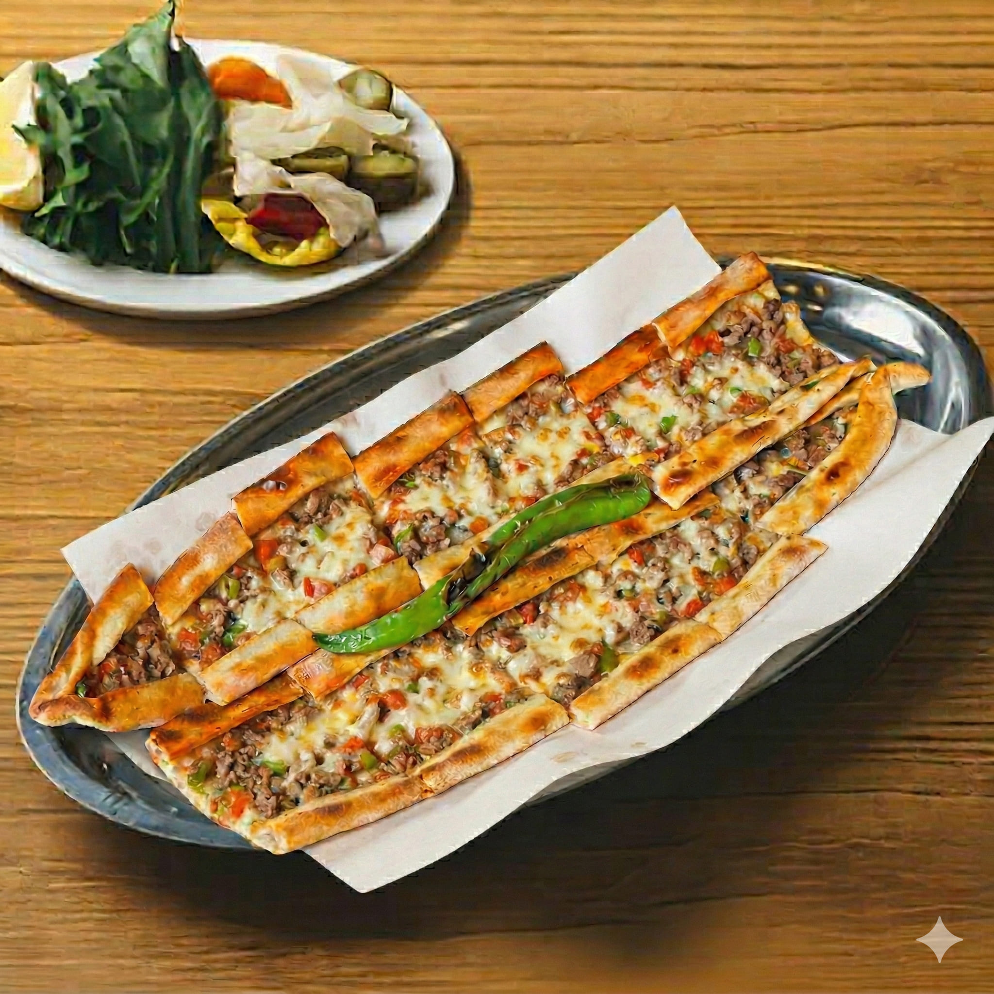 Kuşbaşılı Kolot Peynirli Pide